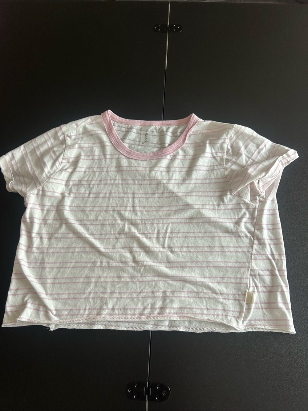 Short Sleeve Pink Stripe Tee Altar’d state revival